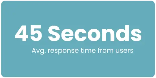 45 seconds