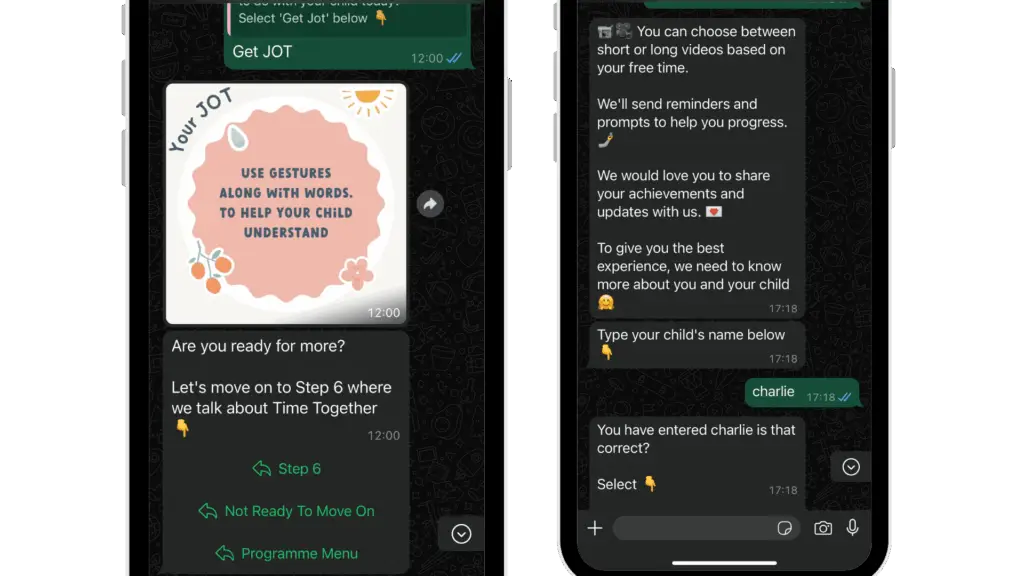 WhatsApp API profile users