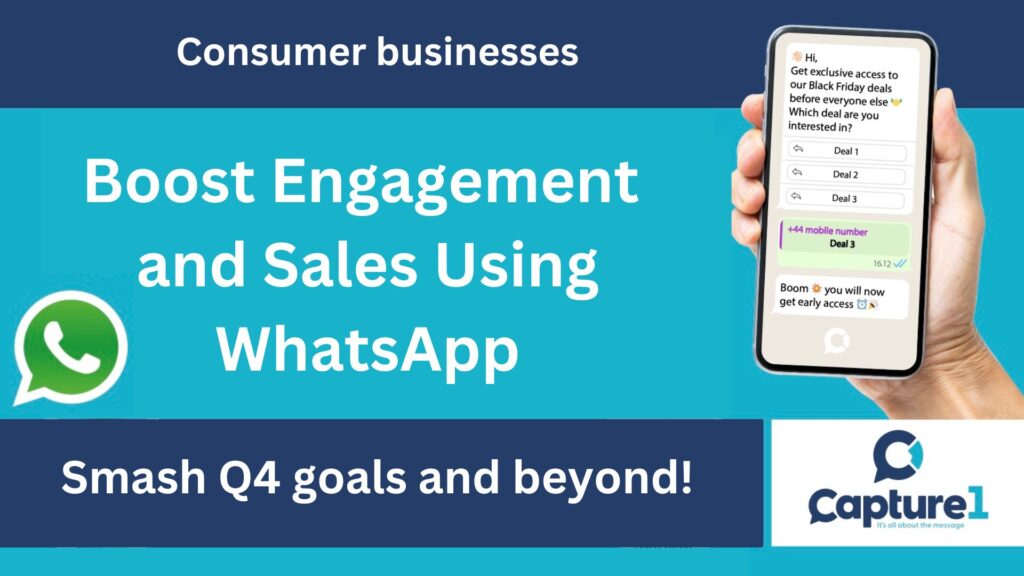 Mastering Q4 Drive Engagement, Boost Sales, And Set Up For Long Term Success Using Whatsapp