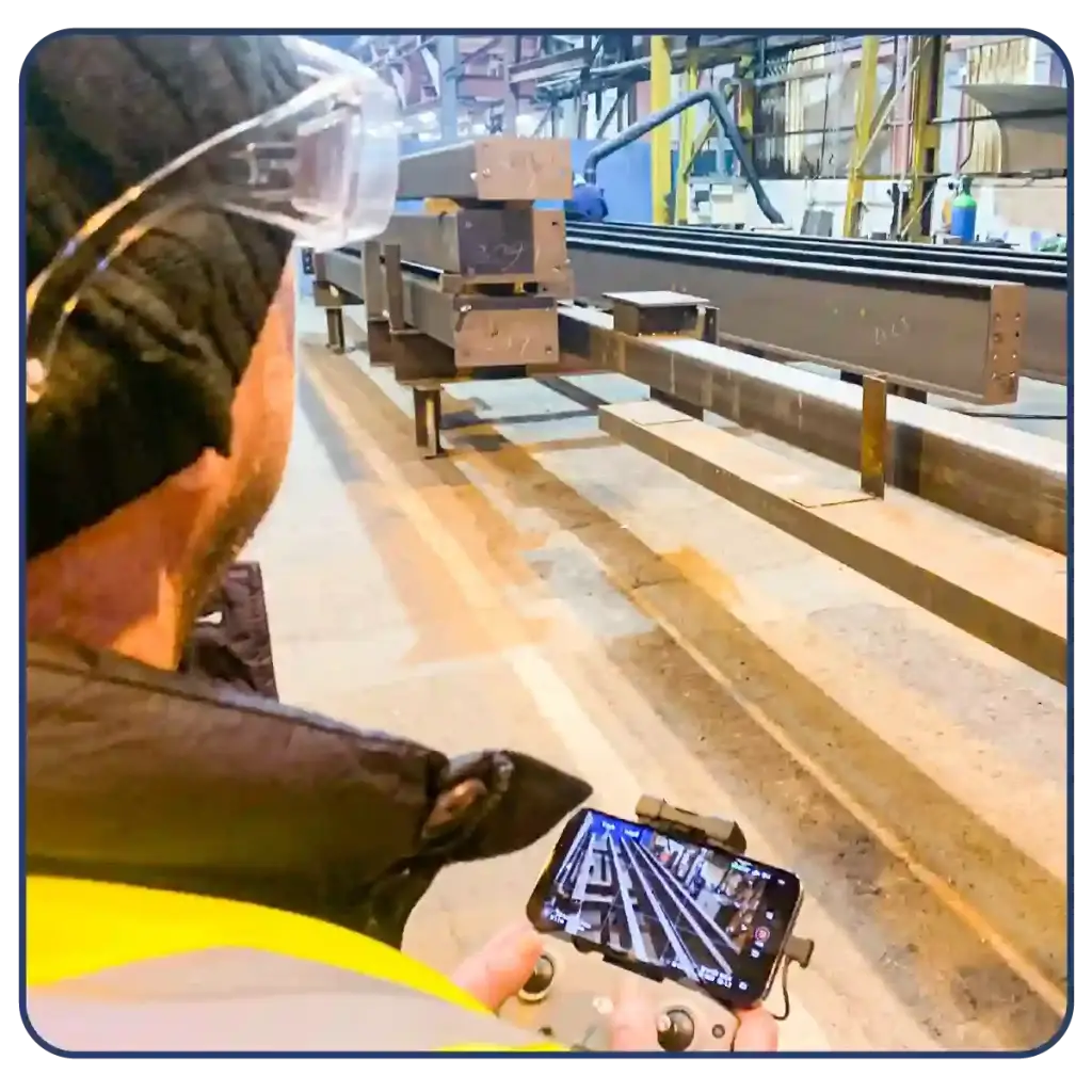 Drone factories industry