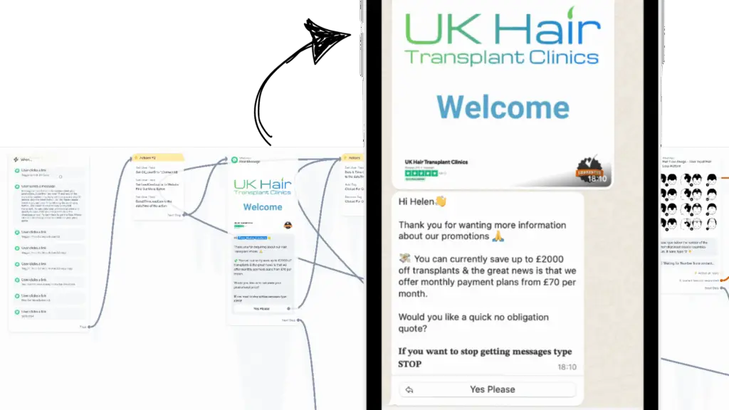 WhatsApp API manychat system for leads