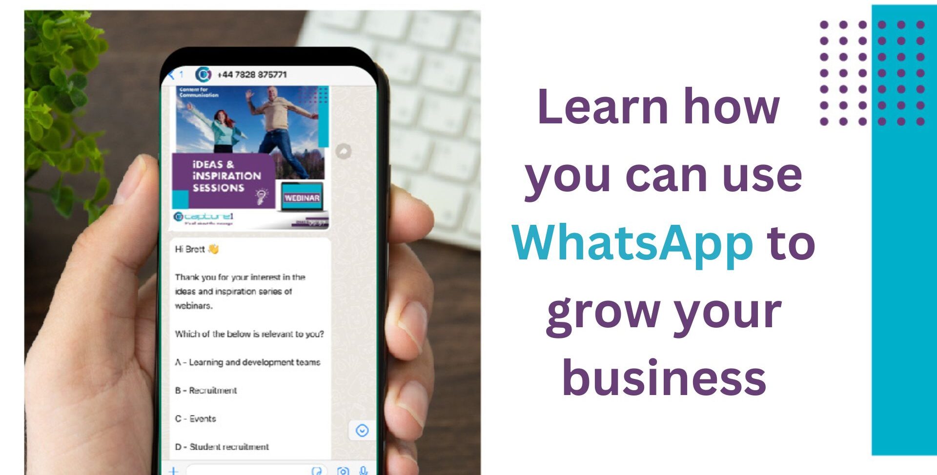 how to use whatsapp to grow your business