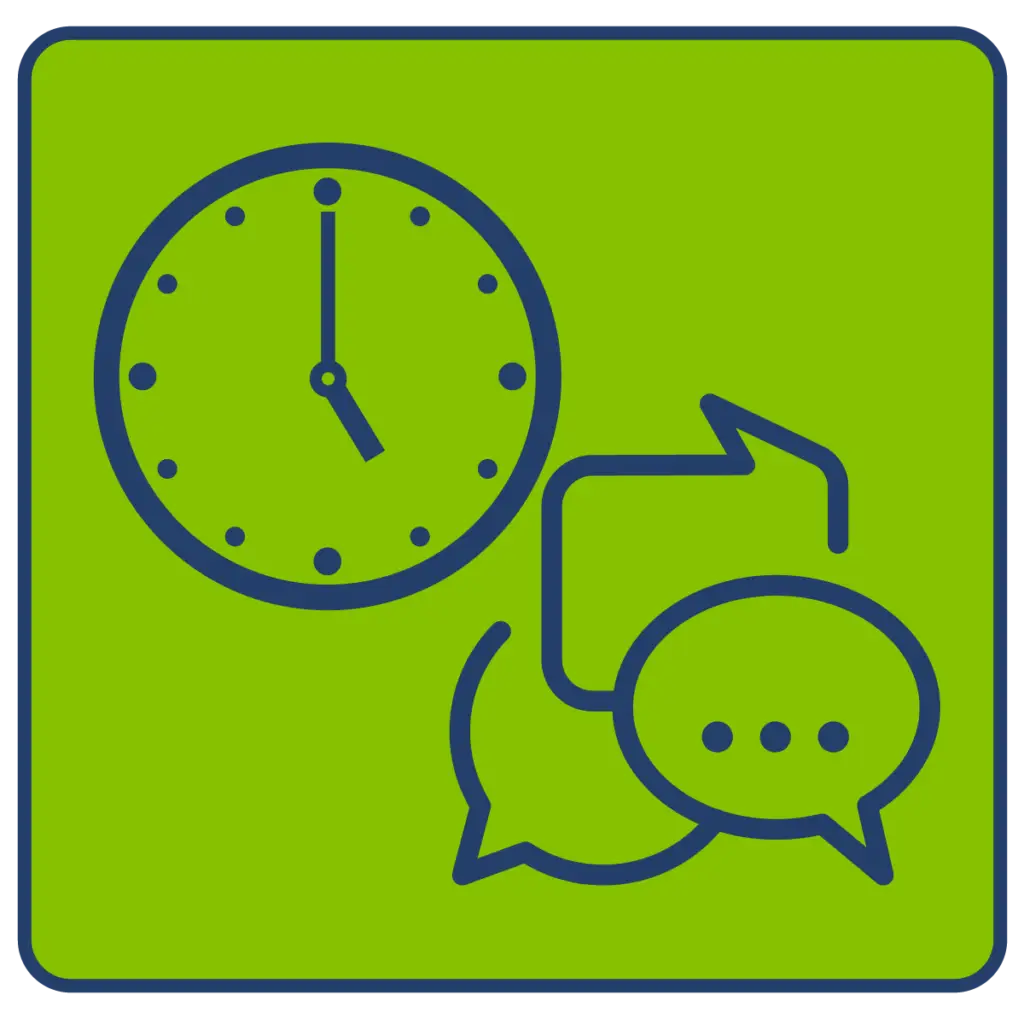 Better response times